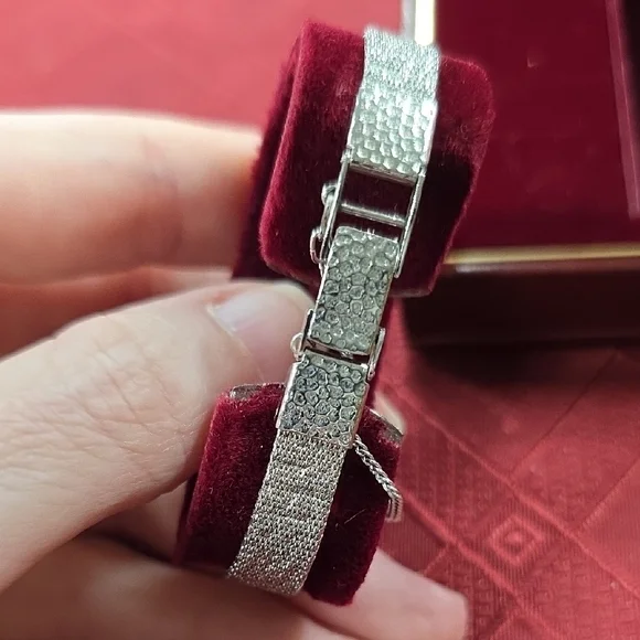 Seiko Women's Watch with Blue Dial and Silver Band - Picture 2 of 4